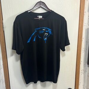 NFL Carolina Panthers Black and Blue Short Sleeve Tee